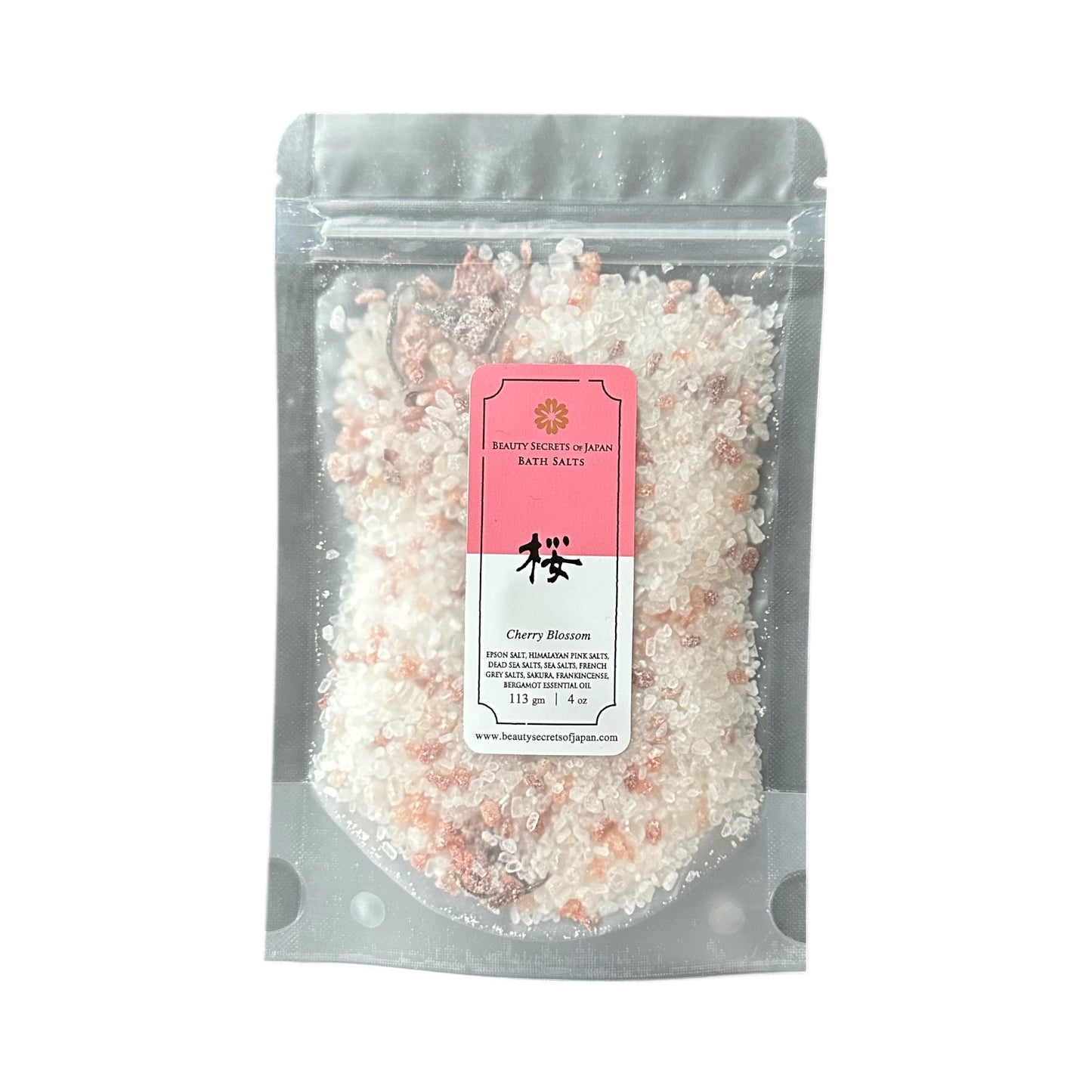 Sakura Cherry Blossom Bath Salts