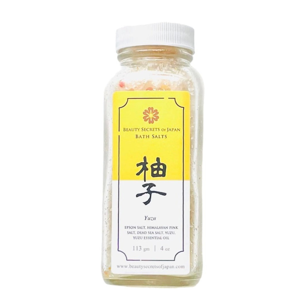 Yuzu Himalayan Pink Bath Salts – Beauty Secrets of Japan