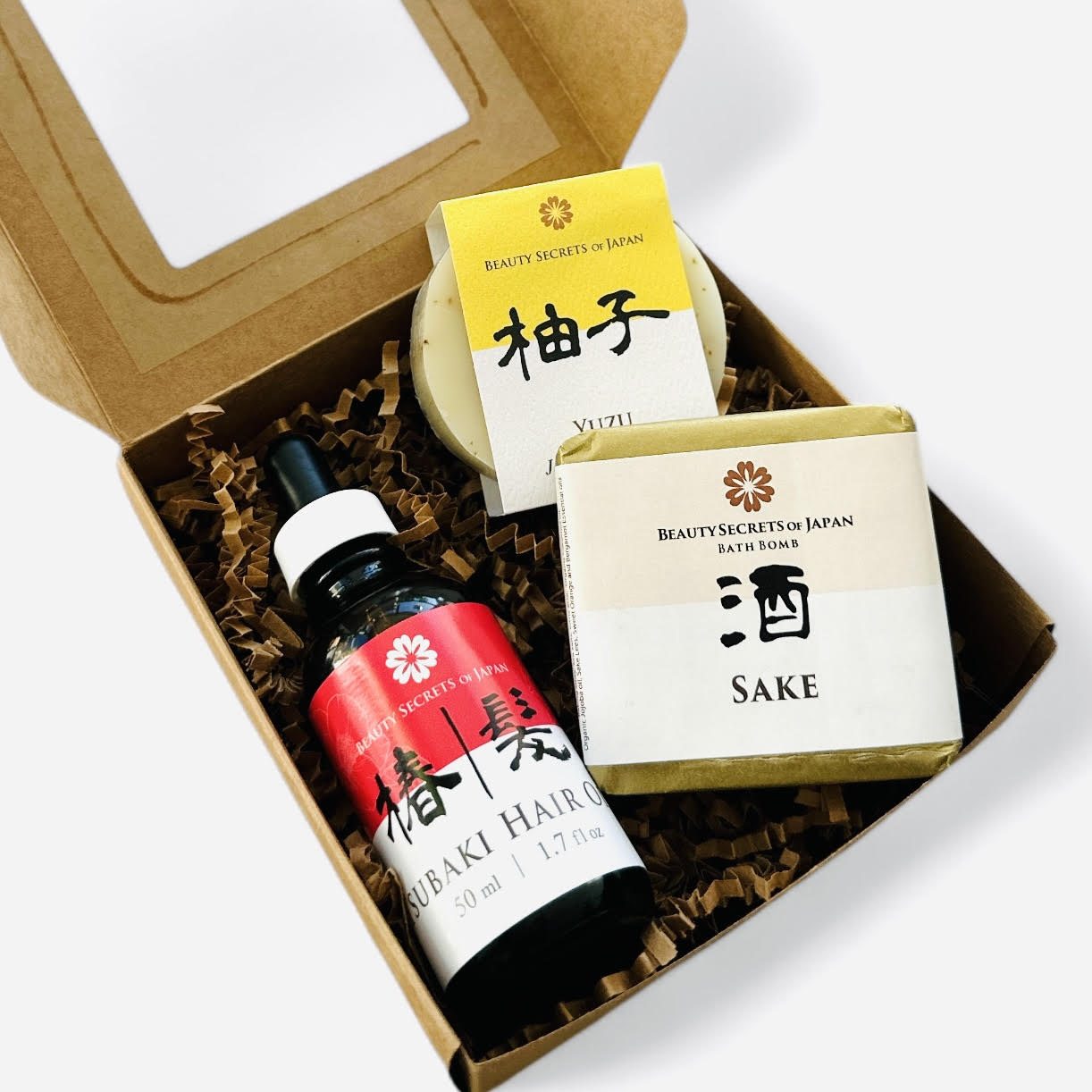 Tsubaki hair oil and  spa gift set