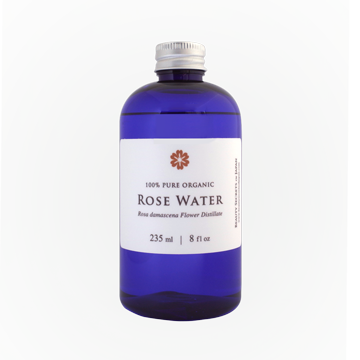 Eau de rose | Recharge d'hydrolat de rose | (235 ml / 8 onces)